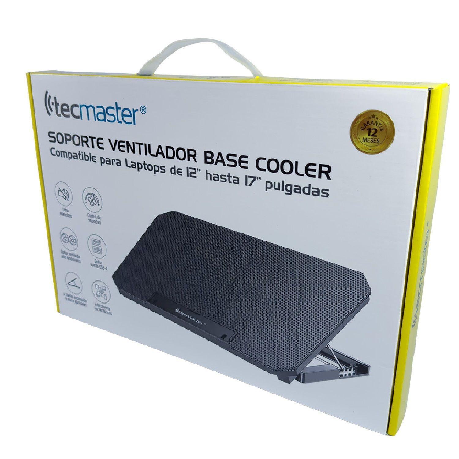Ventilador Base para Notebook Cooler con iluminaci n Led-3