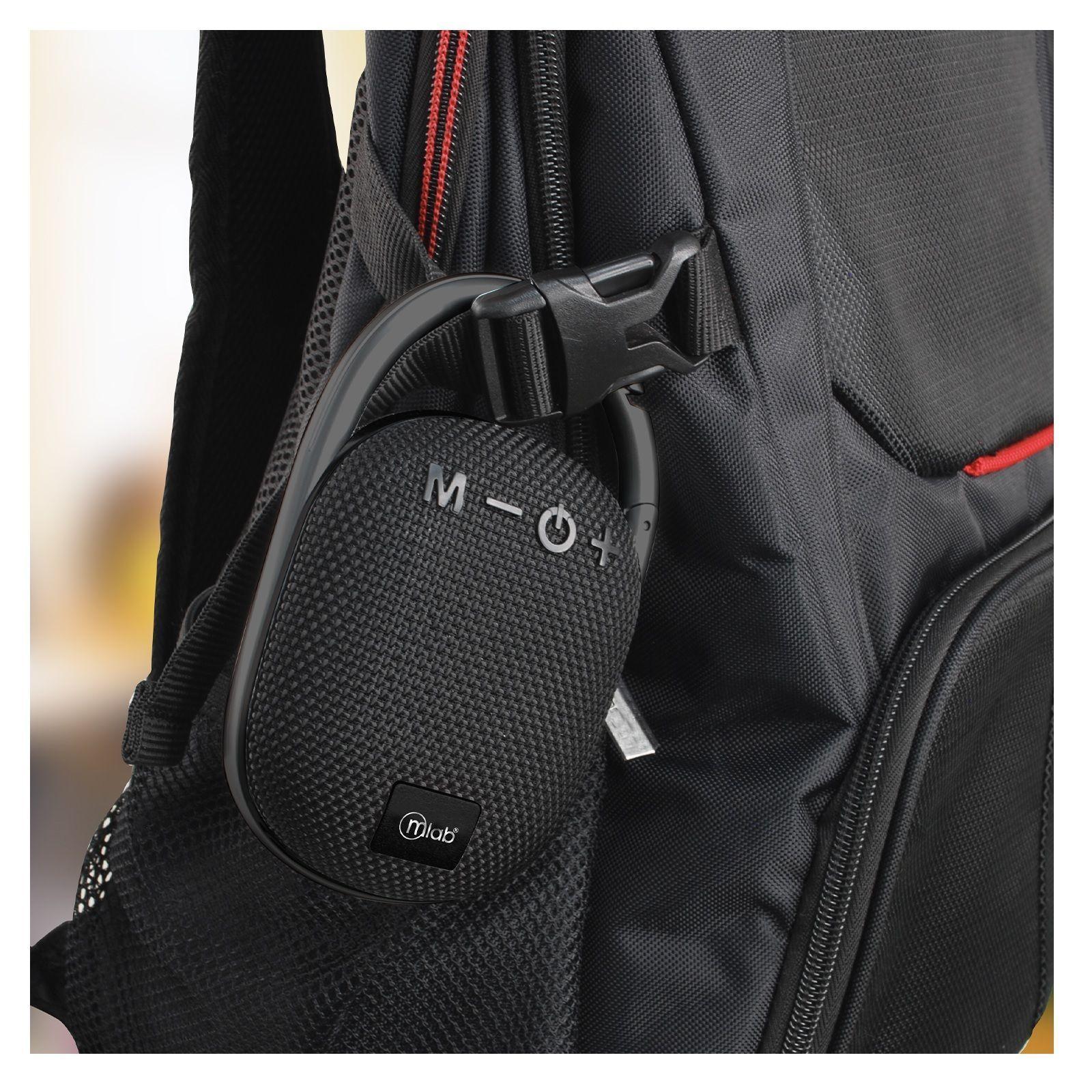 Parlante Inalambrico Portatil Tws Live Bass Mlab Bluetooth Negro-2