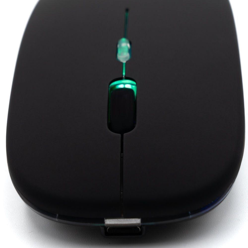 Mouse Dual Recargable Inalámbrico Bluetooth Tecmaster-3