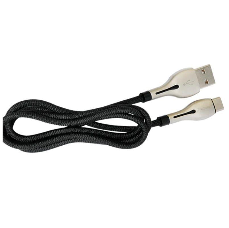 Cable Tipo C Nylon Reforzado 31a Tecmaster Negro-2