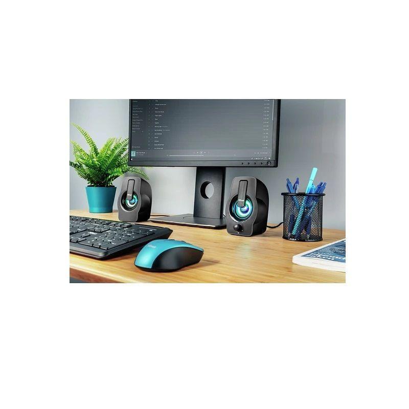 Parlantes Para Pc Gamer Trust Speaker 2.0 Rgbs-2