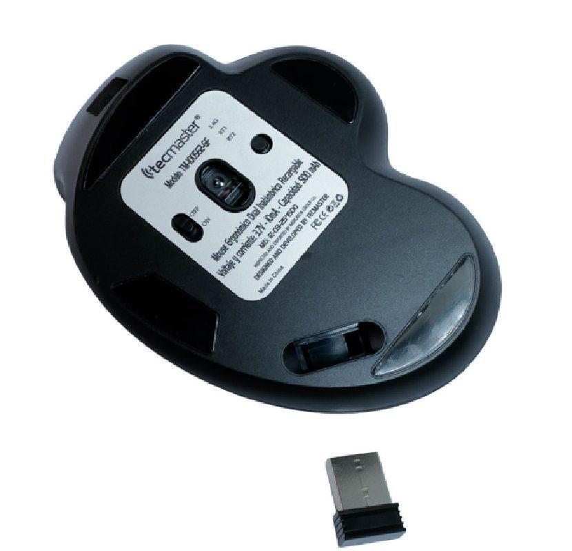 Mouse Inal mbrico BT Wireless Recargable Ergonomico-3