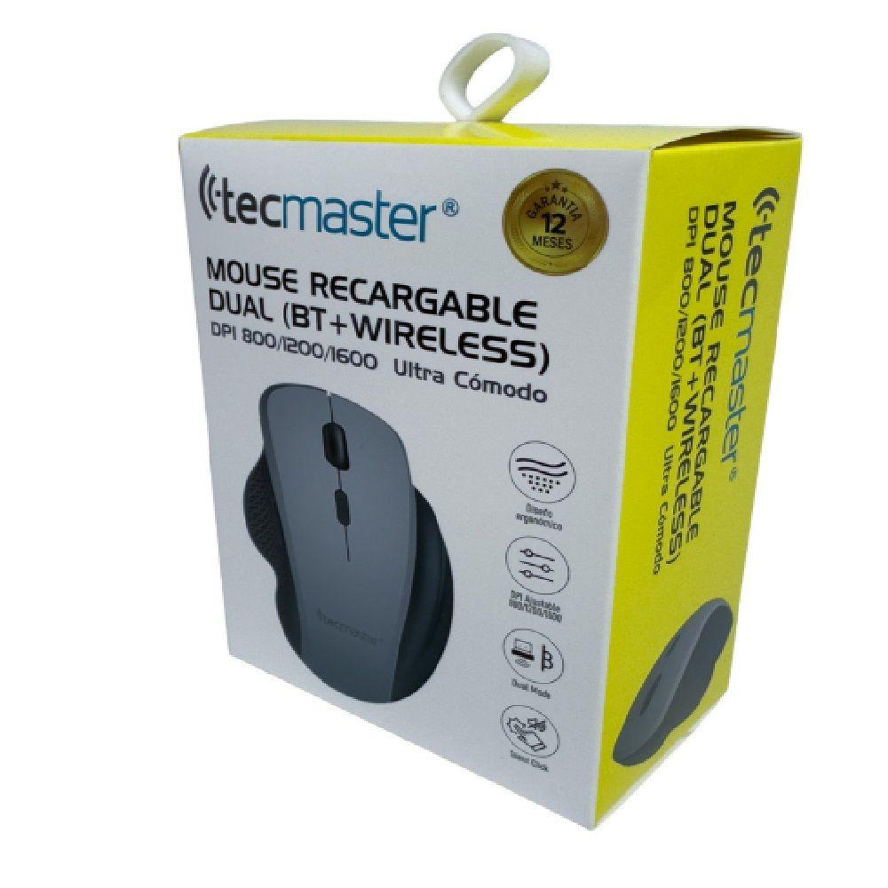 Mouse Inal mbrico BT Wireless Recargable Ergonomico-5
