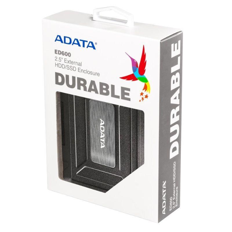 Cofre Case para Disco Duro Ed600 Adata 2.5mm Usb 3.2-1
