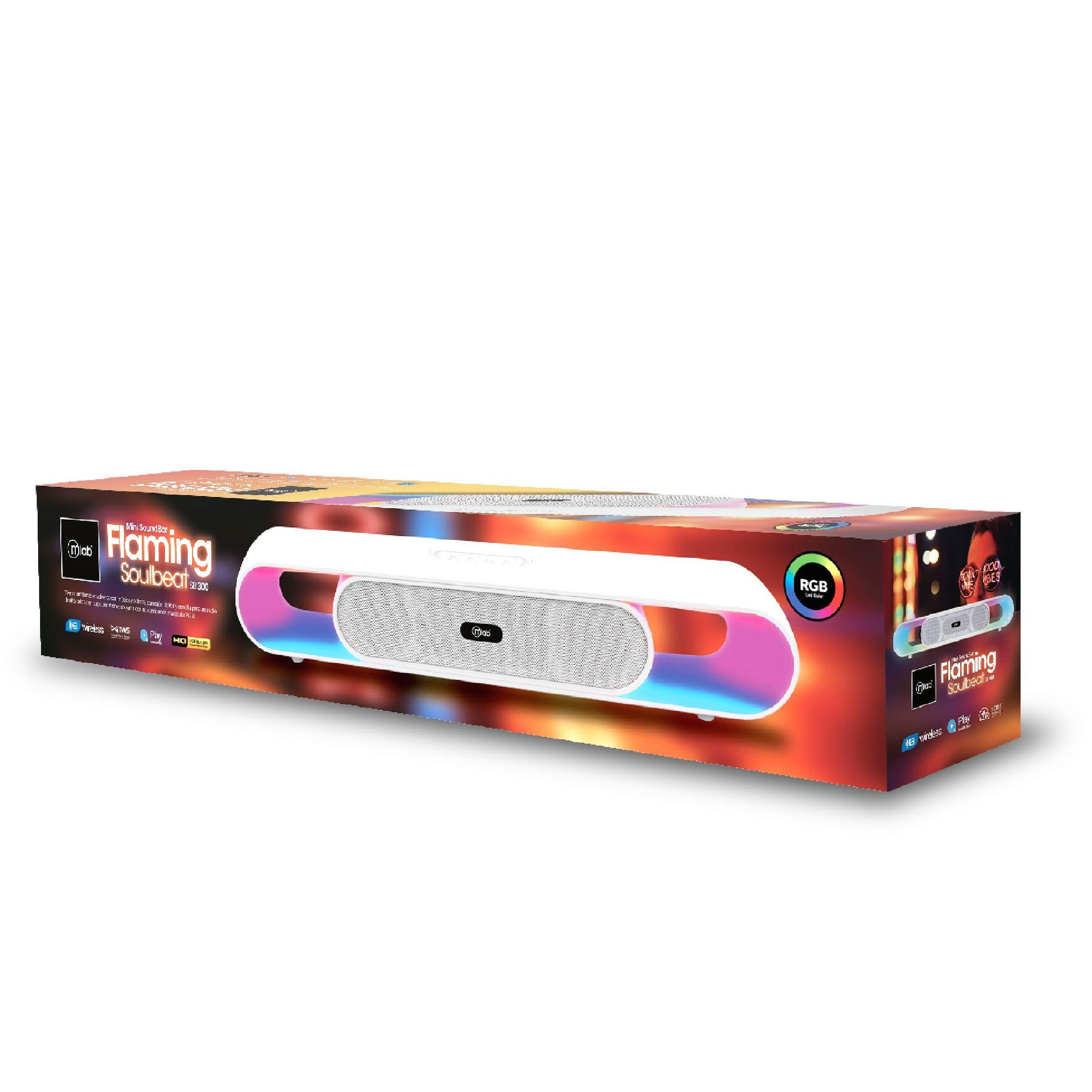 Parlante Bluetooth Soundbar Flaming Soulbeat TWS SB 300-5