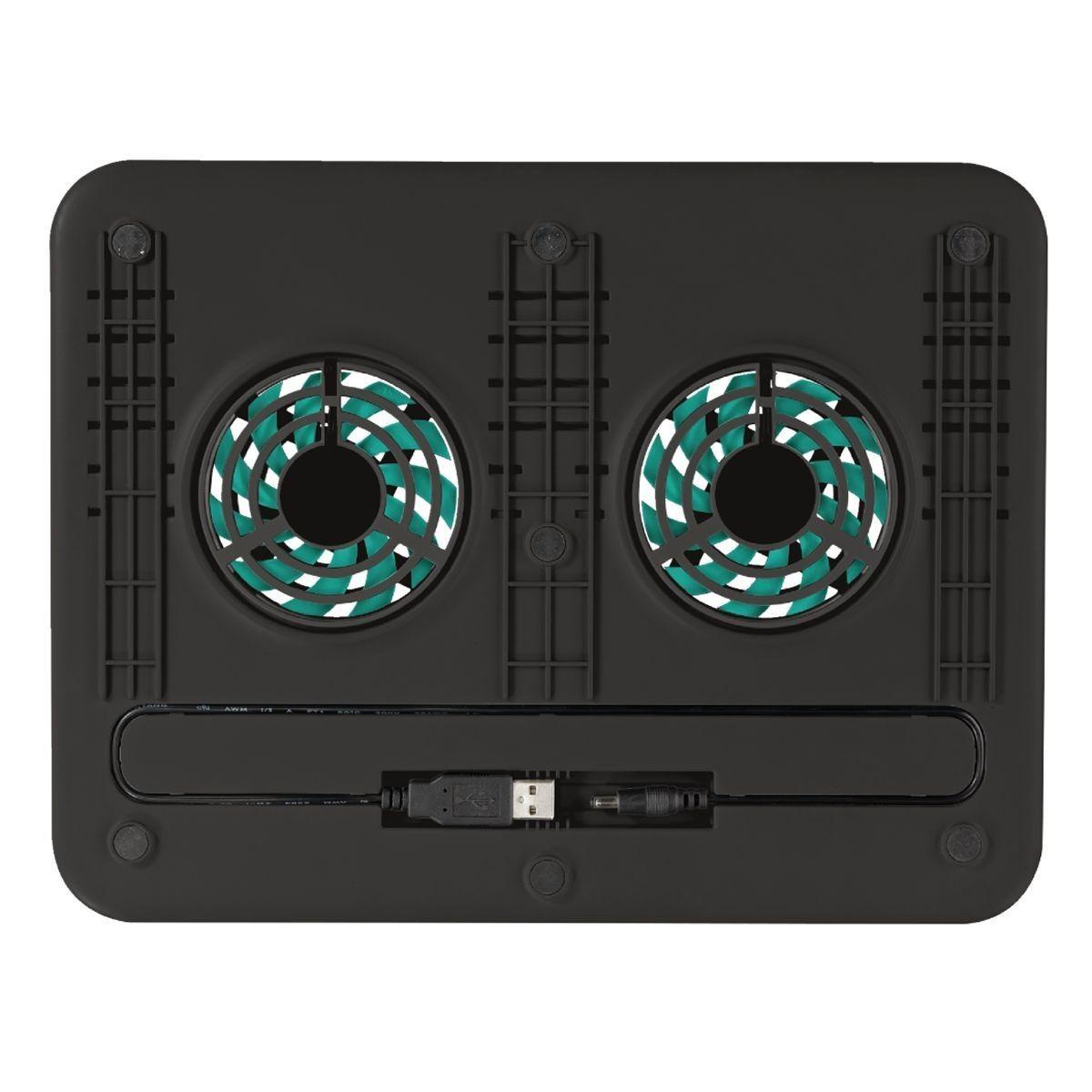 Base Ventilador Notebook Tablet Cooler Mesa Enfriador Ajustable-5