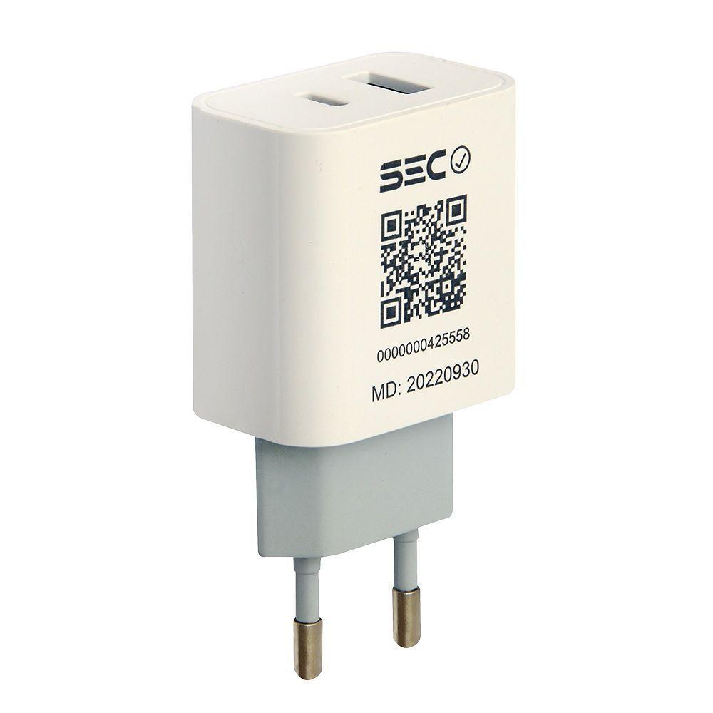 Cargador para celular Dual Usb Tipo C Y Tipo A 20w-5