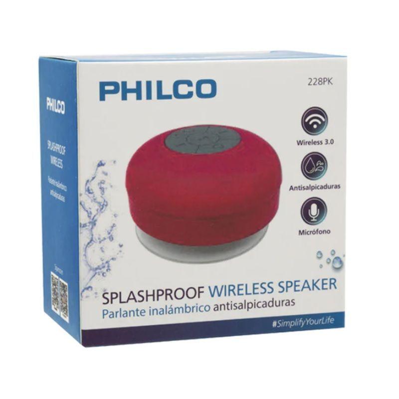 Parlante Ducha Bluetooth Portátil Agua Piscina Philco-1