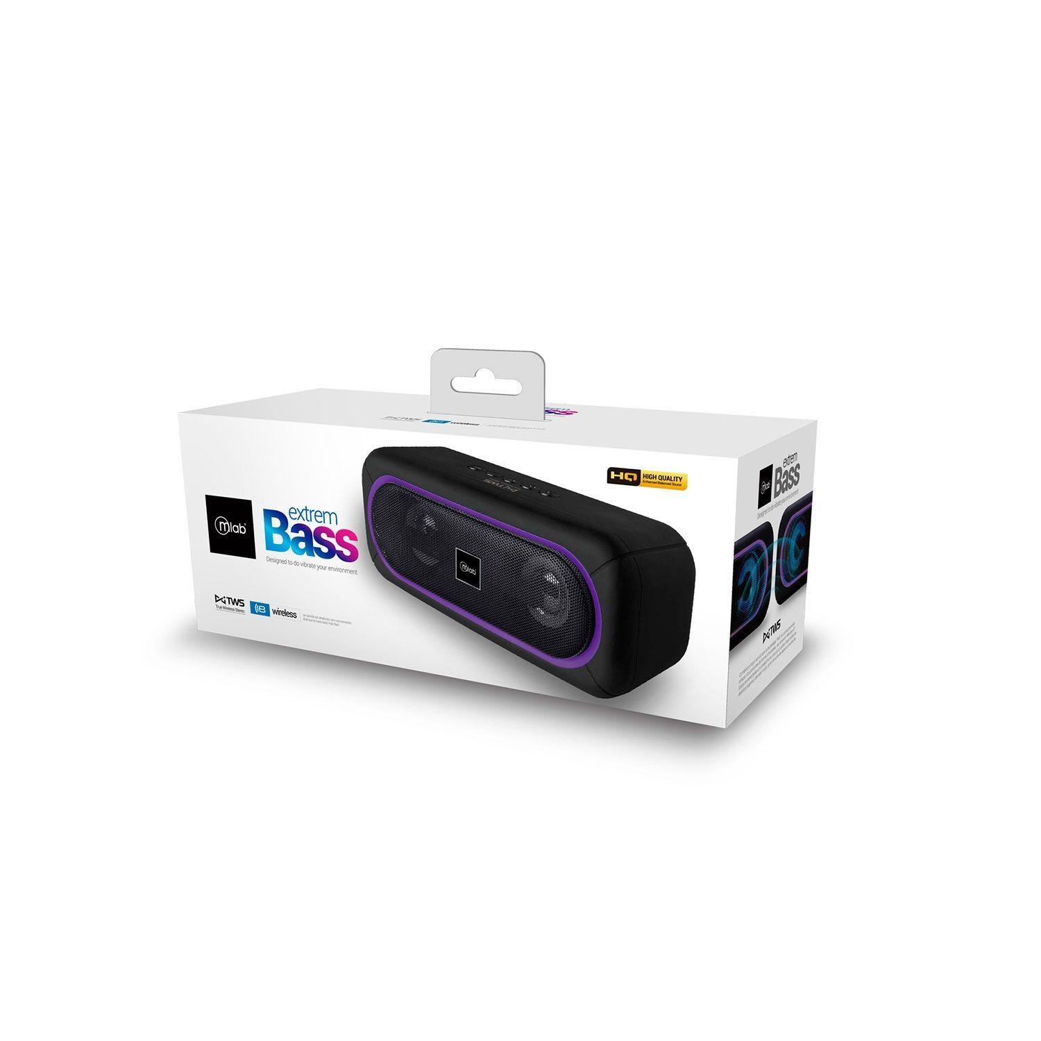 Parlante Portátil Inalámbrico Bluetooth Extrem Bass TWS-4