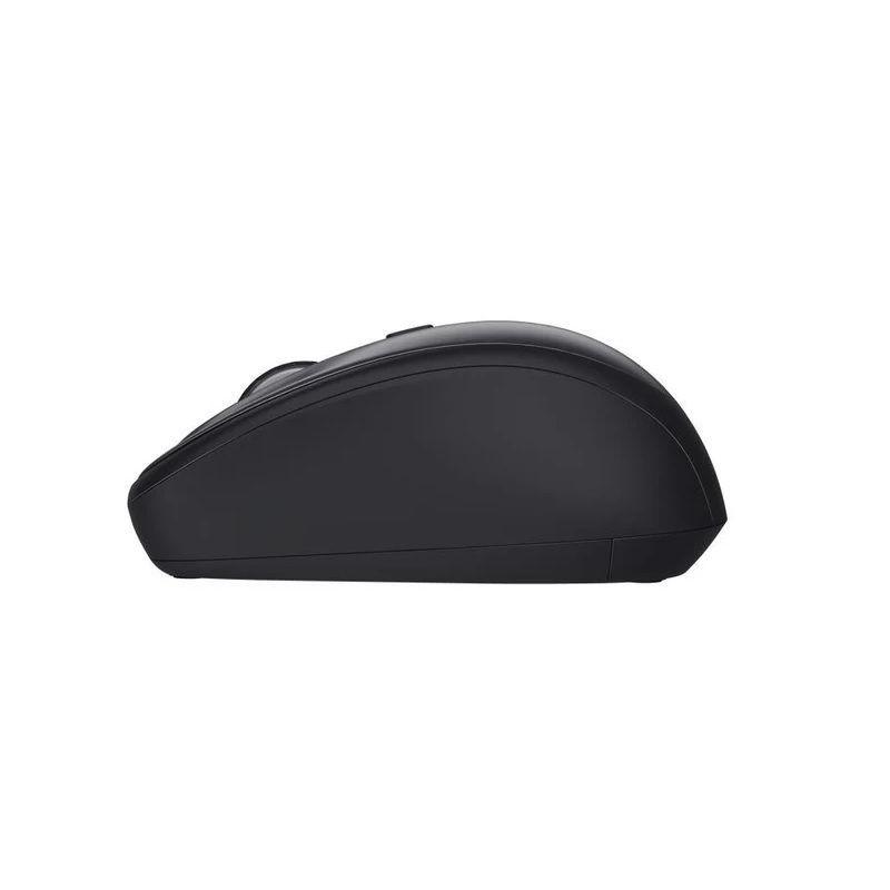 Mouse Inalámbrico Silencioso Trust Yvi Eco Negro-2