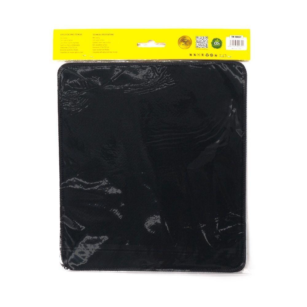 Mouse Pad 22 x 25 x 1 cm Negro Tecmaster-2