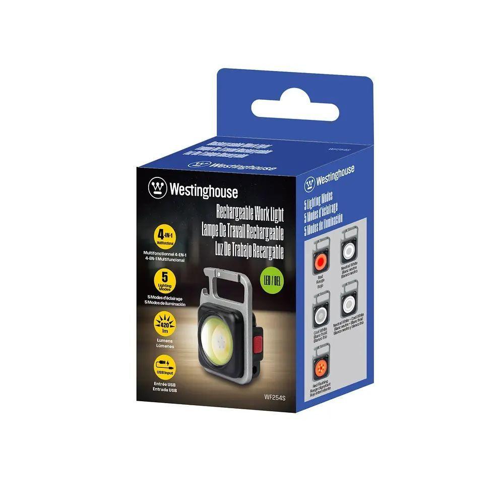 Linterna Led Recargable Mini De Trabajo 420lm - Westinghouse-7