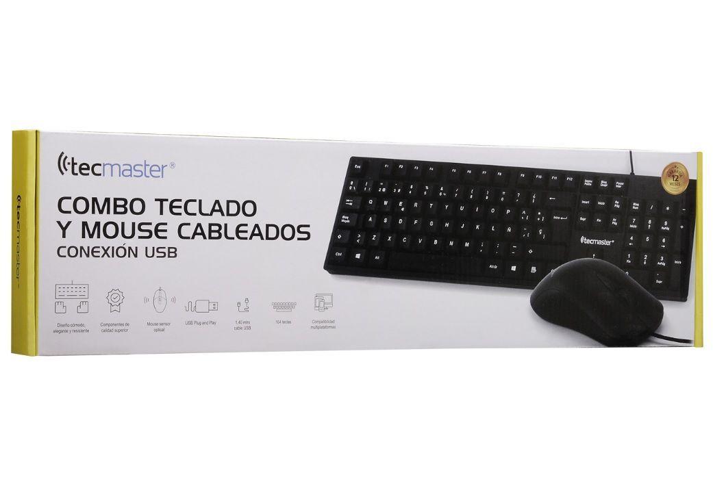 Teclado y Mouse Alámbrico Tecmaster-2