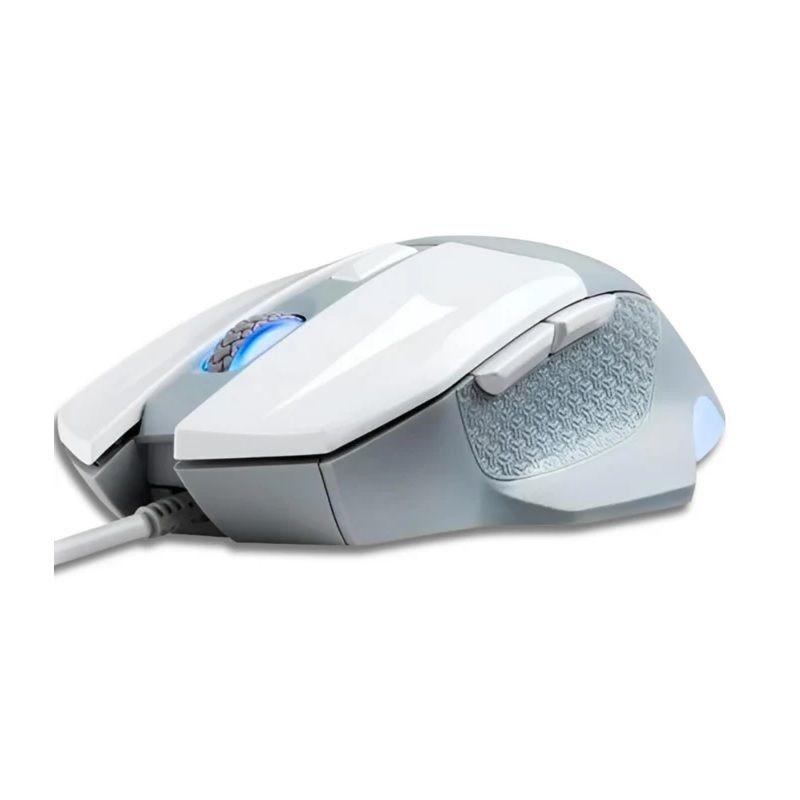 Mouse Gamer Alámbrico Ergonómico Usb De Juego Hp Blanco-2
