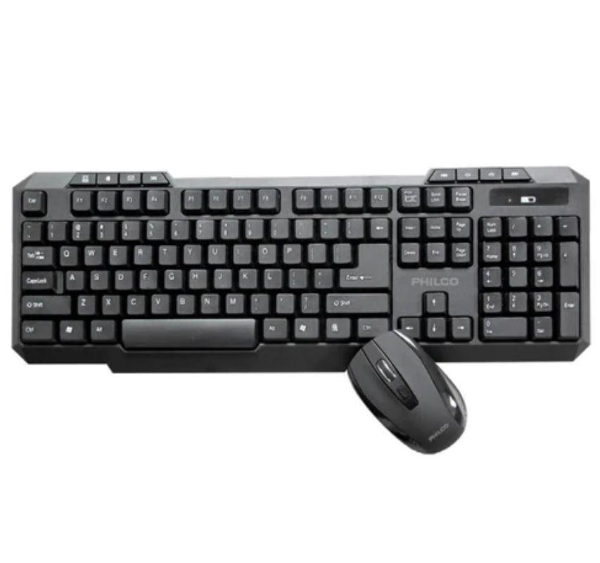 Kit Inalámbrico Teclado + Mouse Philco-0