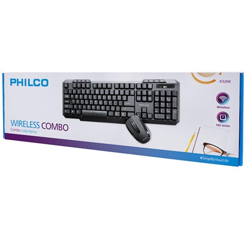 Kit Inalámbrico Teclado + Mouse Philco-2