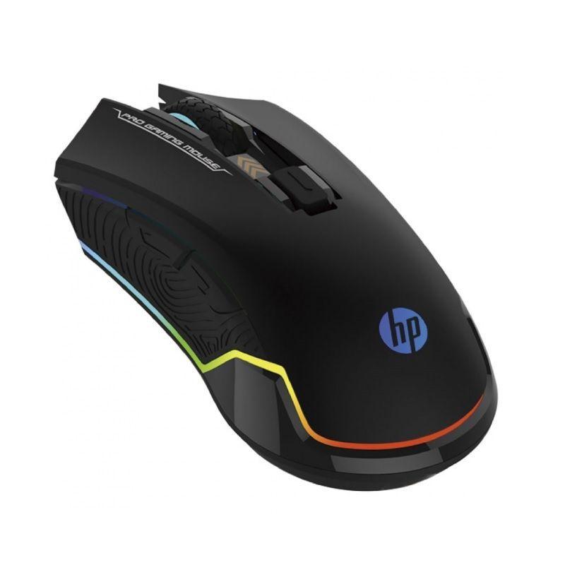 Mouse Alámbrico Gamer RGB Negro G360 HP-0