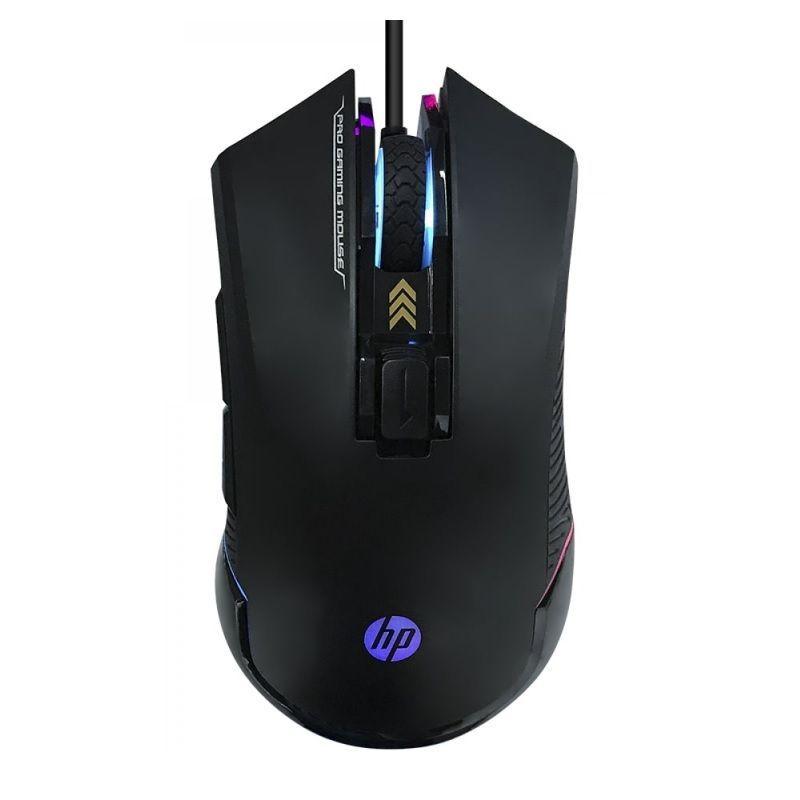Mouse Alámbrico Gamer RGB Negro G360 HP-3