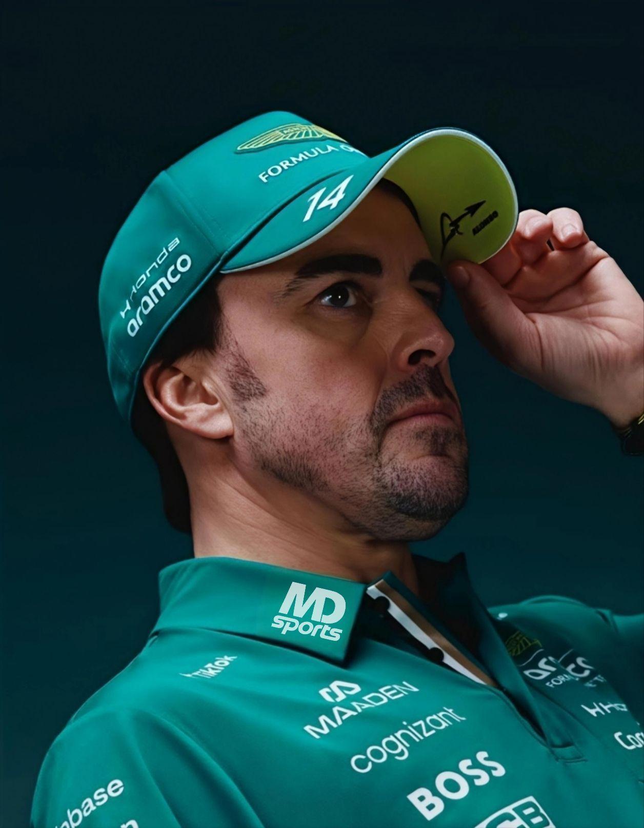 Gorro Oficial F1 Aston Martin Fernando Alonso 2026 Verde-3