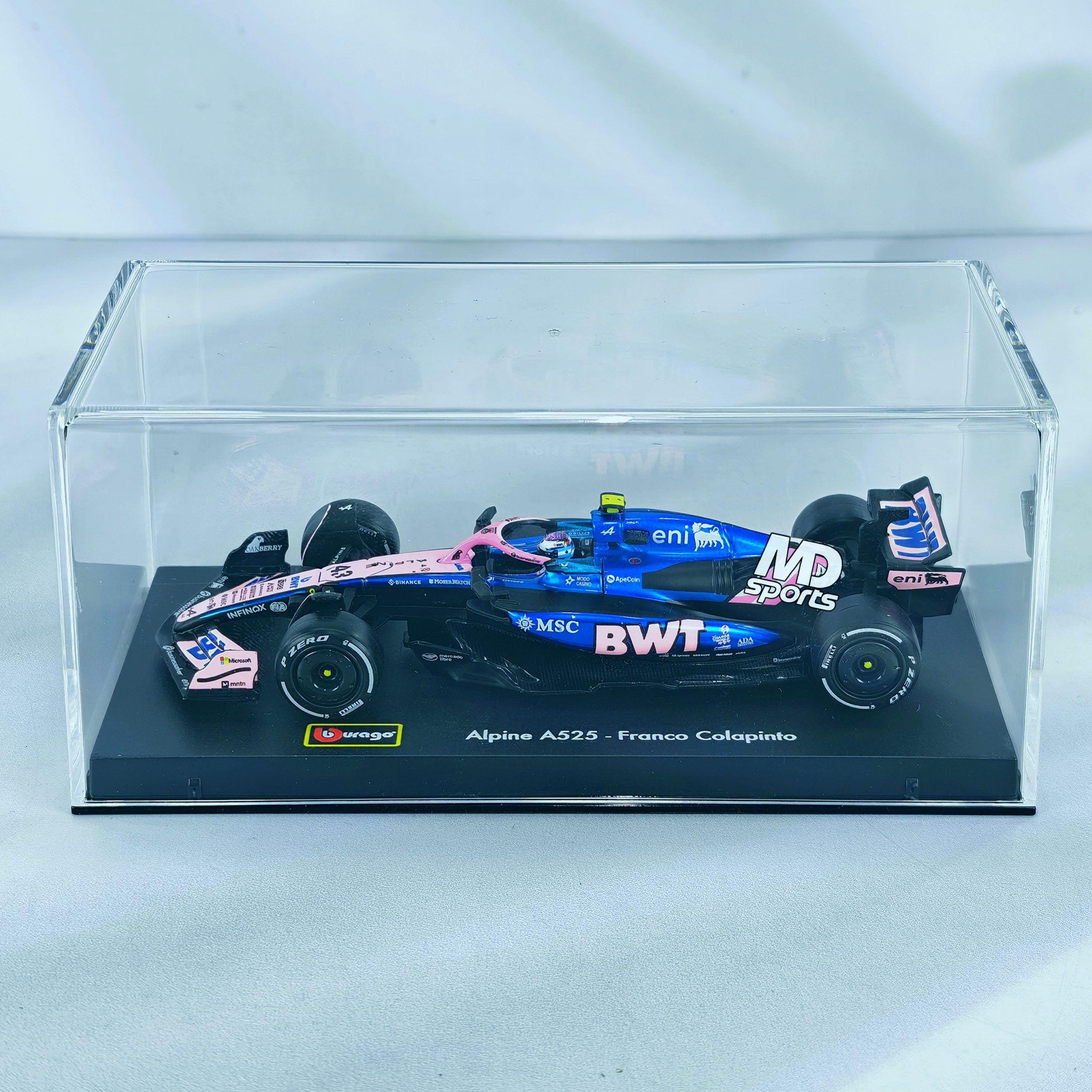 Auto F1 Alpine A525 2025 43 Franco Colapinto Caja Acrilica Burago 1 43-2