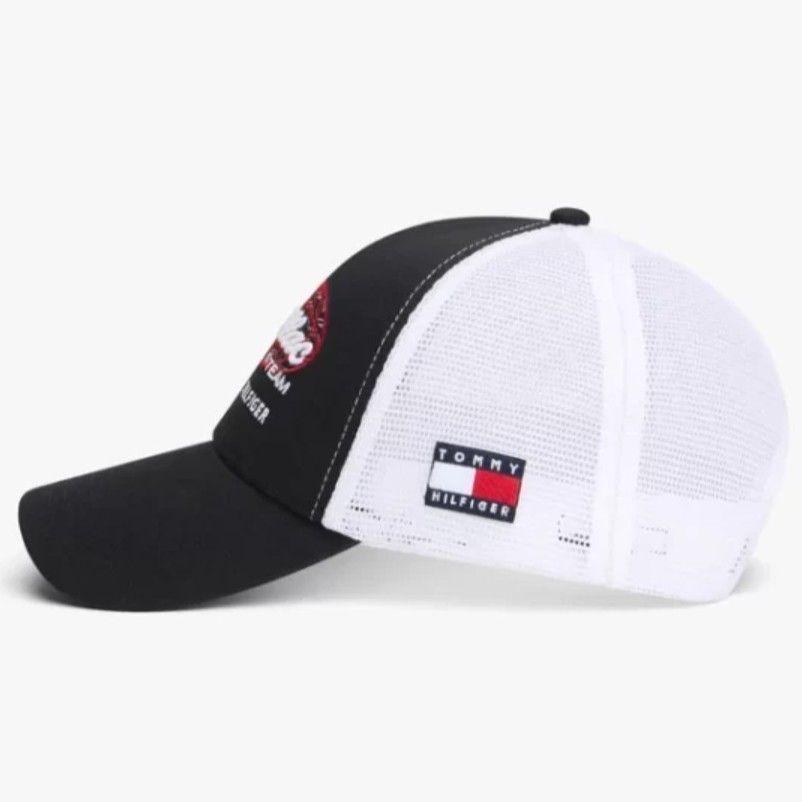 Gorro Jockey F1 Cadillac Team Oficial 2026 Trucker Cap Negro Blanco-2