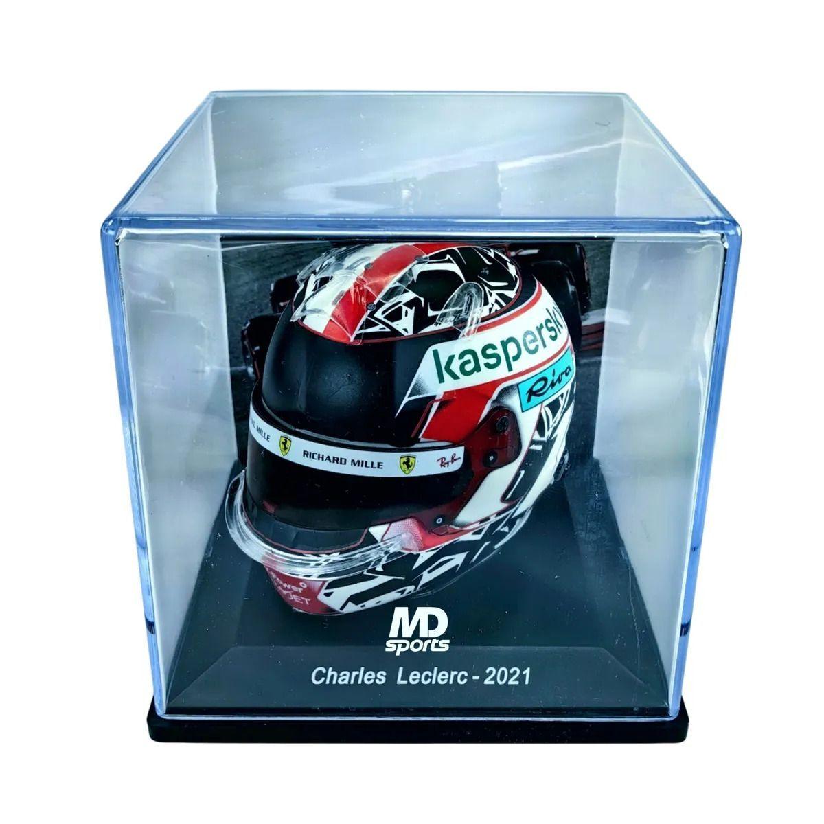 Casco Formula 1 Charles Leclerc Ferrari 2021 Spark 1 5-3