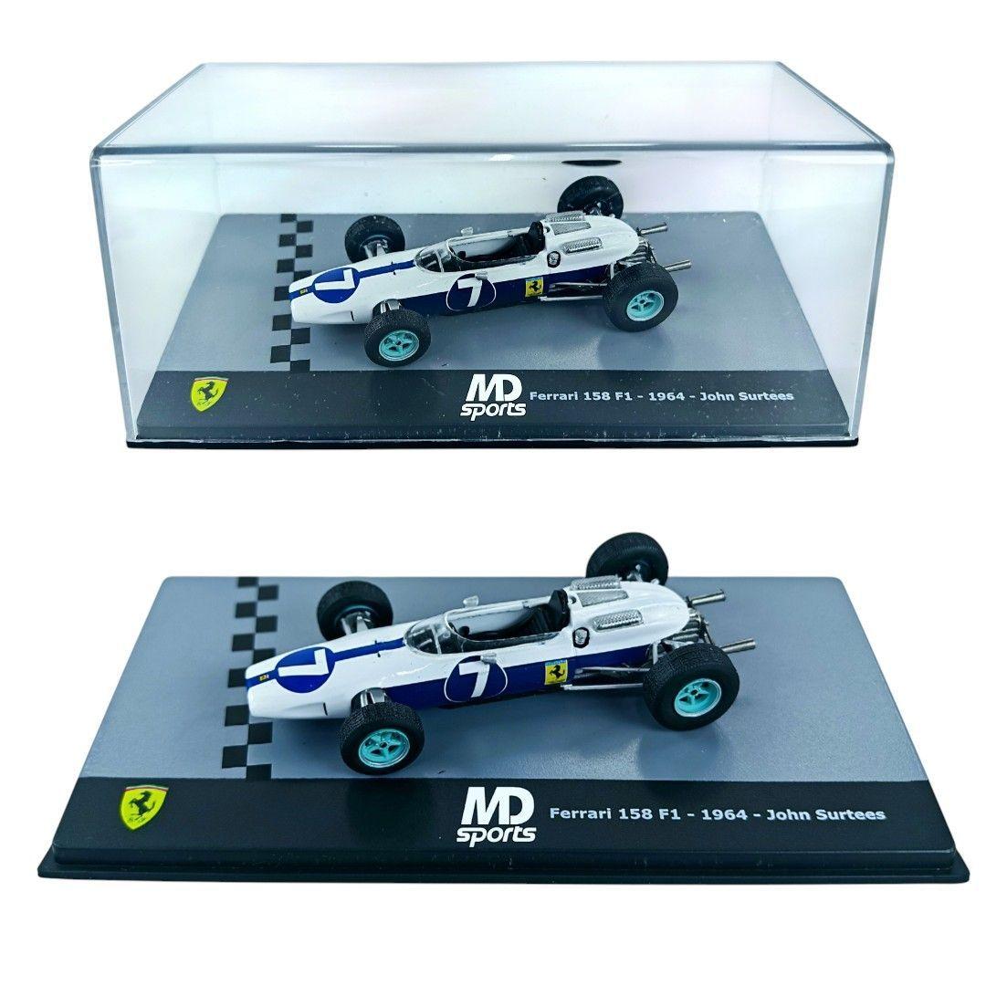 Auto F1 Ferrari 158 F1 1964 7 John Surtees Caja Acrilica IXO 1 43-2