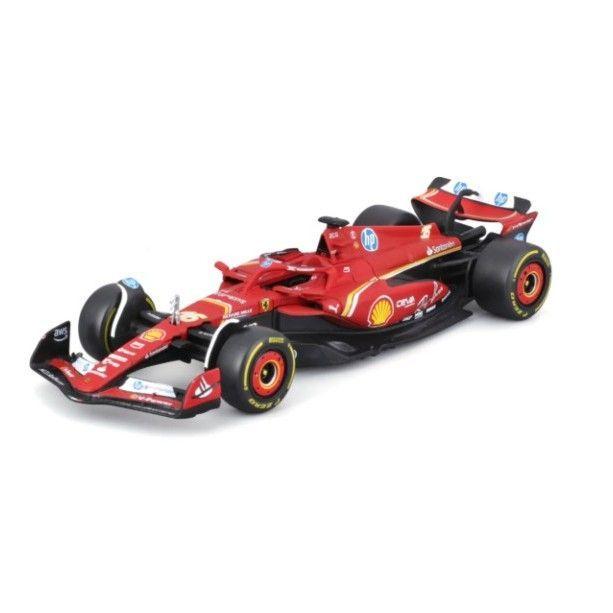 Set Pit Stop Ferrari SF 24 16 Charles Leclerc Caja Normal Burago 1 43-3