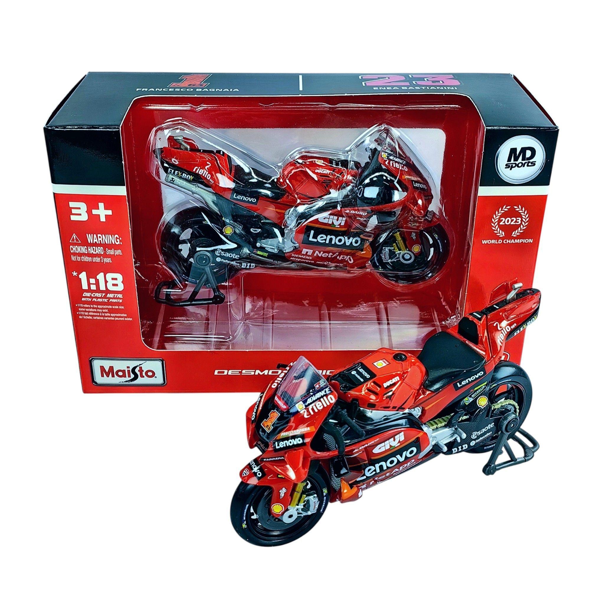 Moto GP Ducati 2023 1 Pecco Bagnaia Maisto 1 18-2