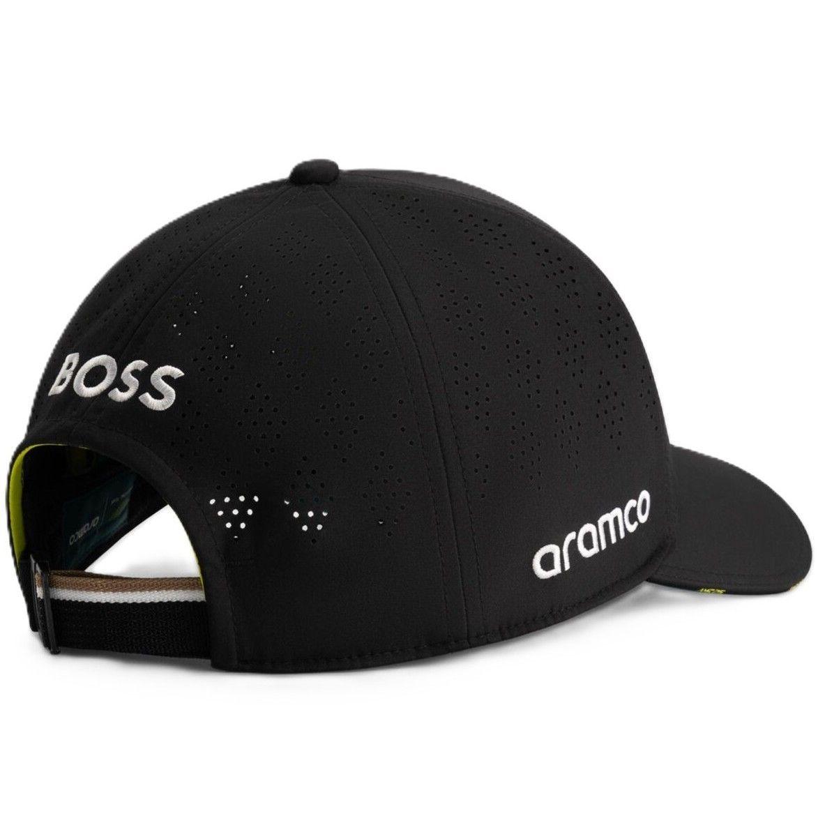 Gorro Stichd Oficial Aston Martin Racing 2025 Negro-2