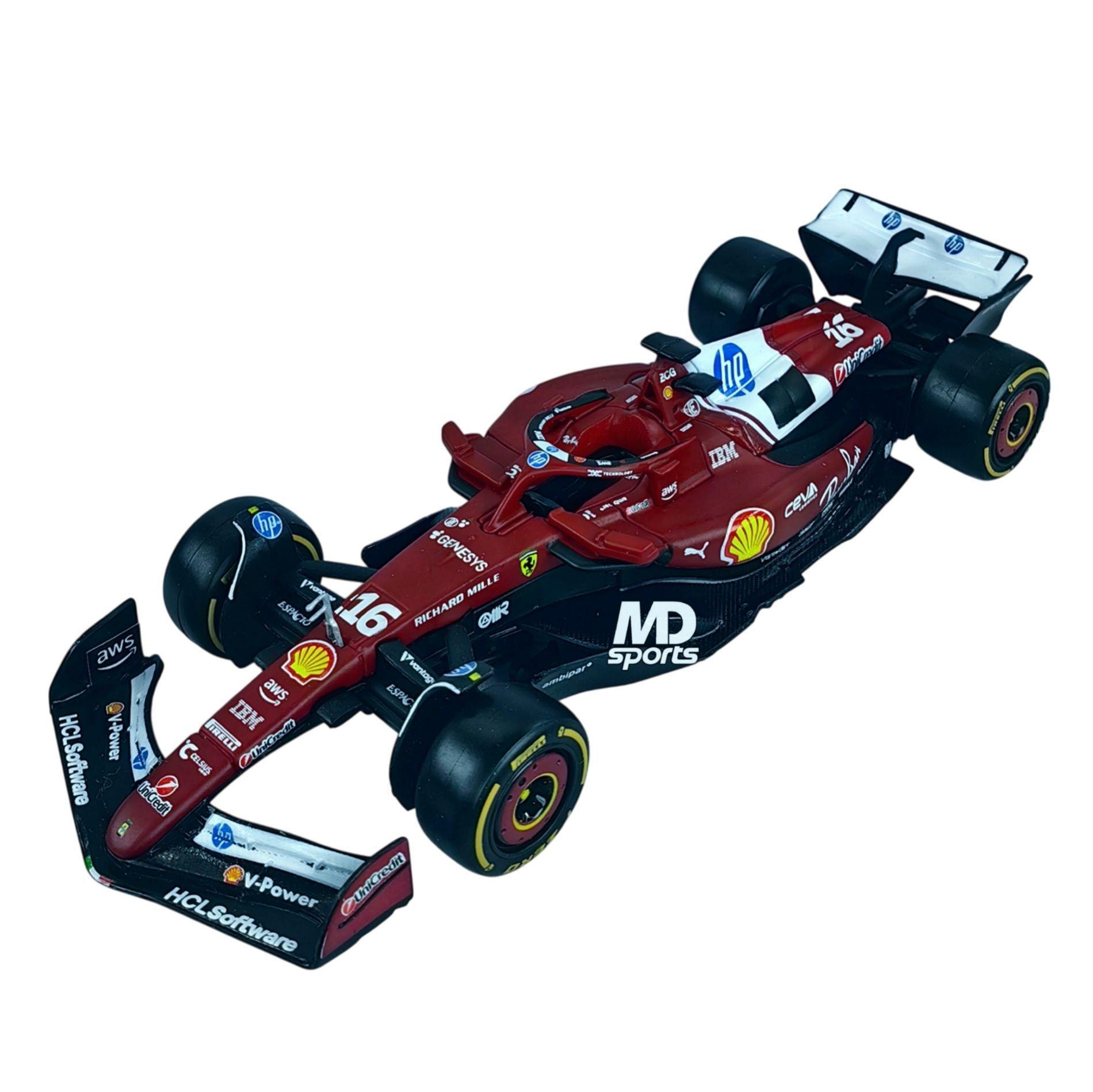Auto F1 Ferrari SF 25 2025 16 Charles Leclerc Caja Normal Burago 1 43-2