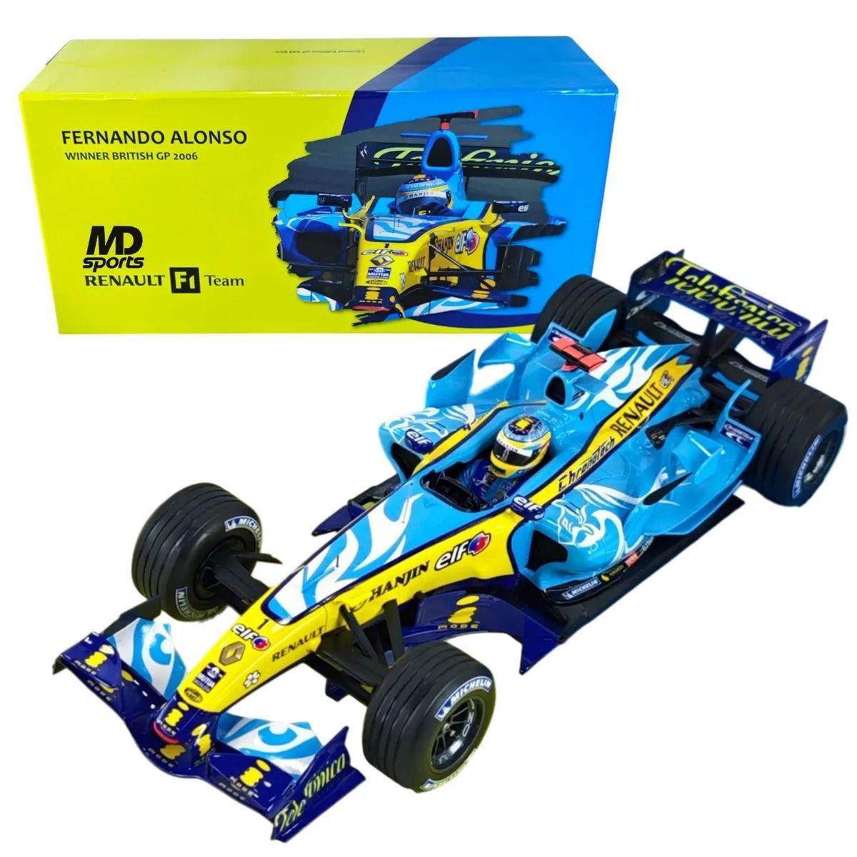 Auto Formula 1 Renault R26 British GP 2006 1 Fernando Alonso Minichamps 1 18-3