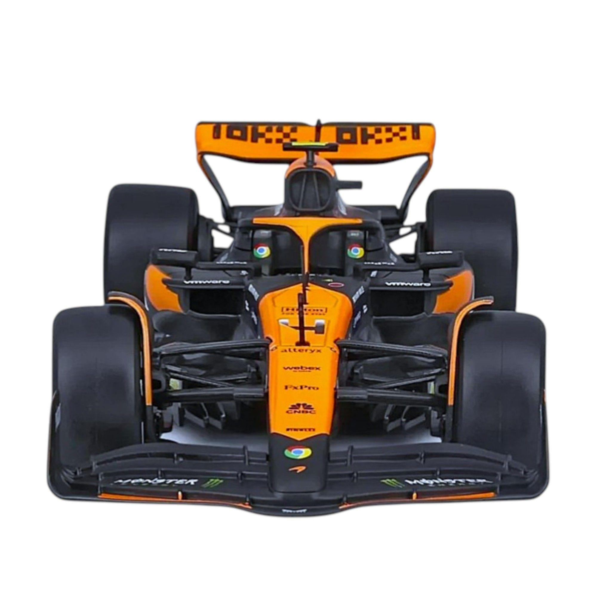 Auto F1 Mclaren MCL38 GP Miami 2024 4 Lando Norris Caja Normal Burago 1 24-2