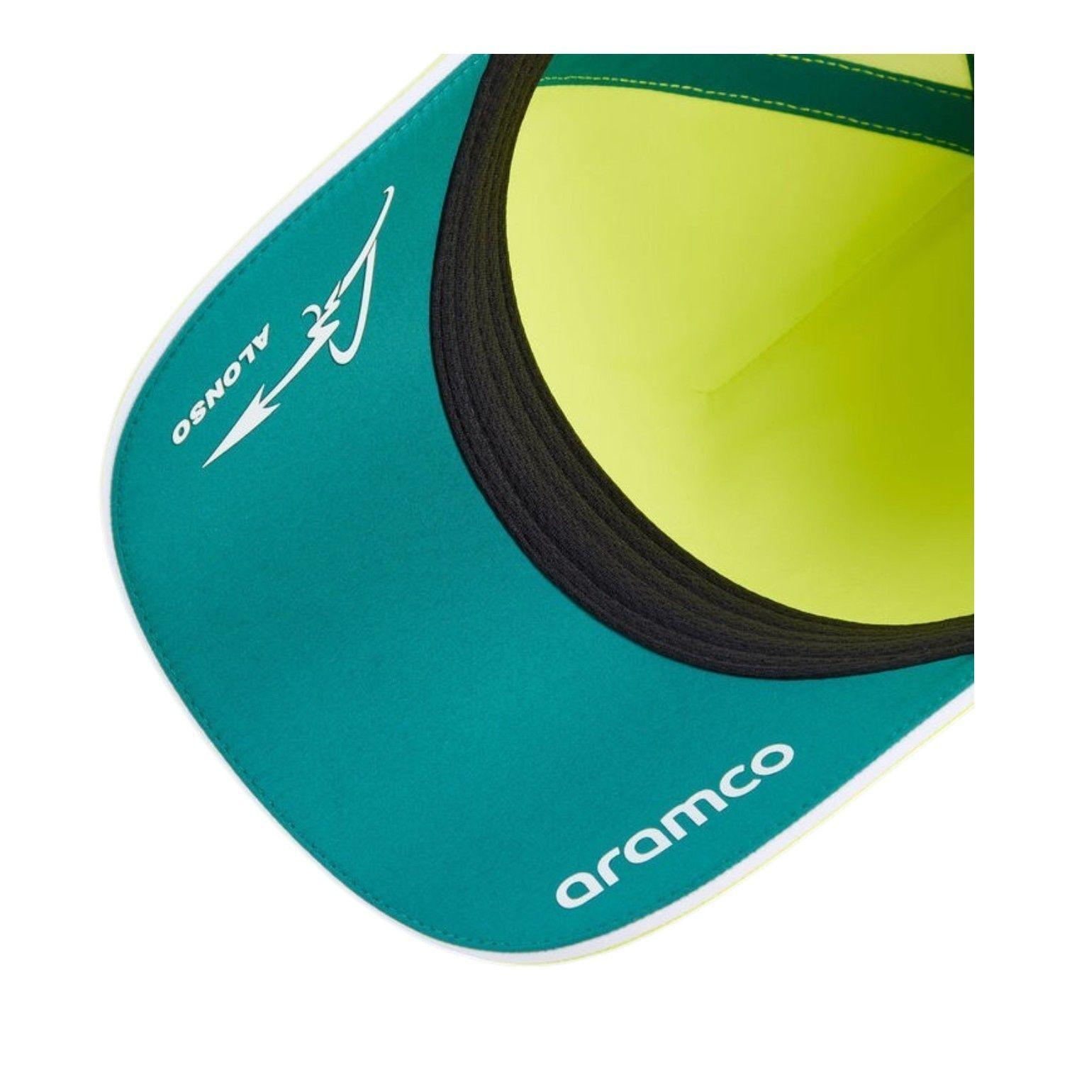 Gorro Oficial Aston Martin Fernando Alonso 2026 Verde-2