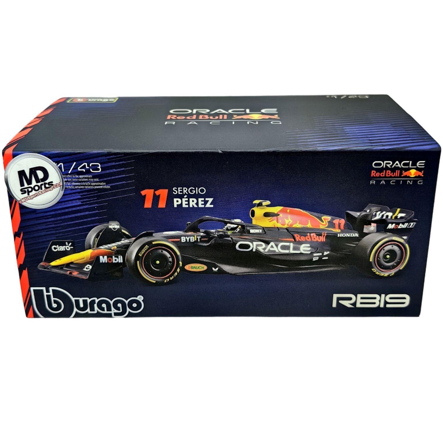 Auto F1 RedBull RB19 2023 #11 Checo Perez Caja Acrilica 1:43-1