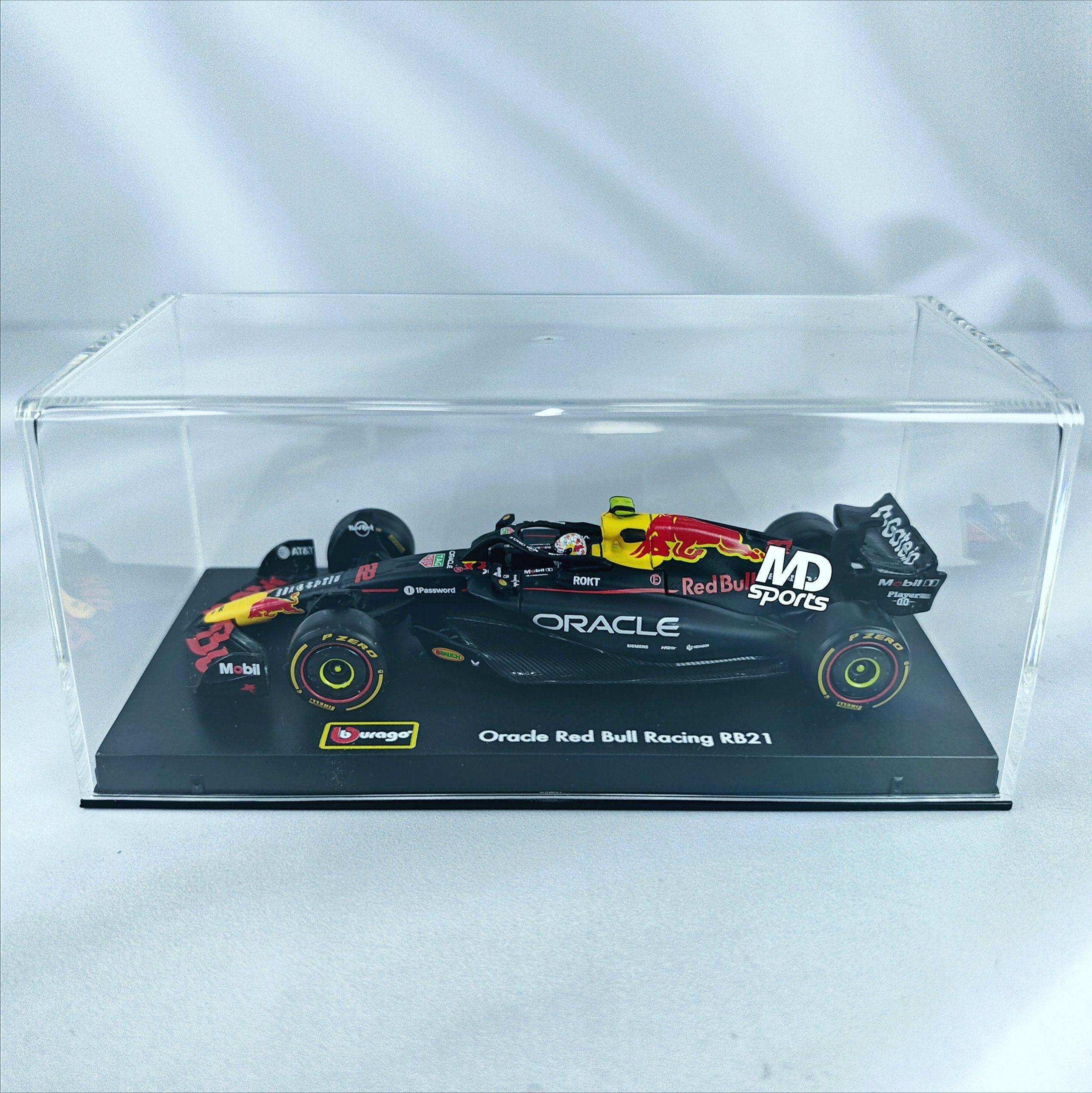 Auto F1RedBull RB21 2025 22 Yuki Tsunoda Caja Acrilica Burago 1 43-2