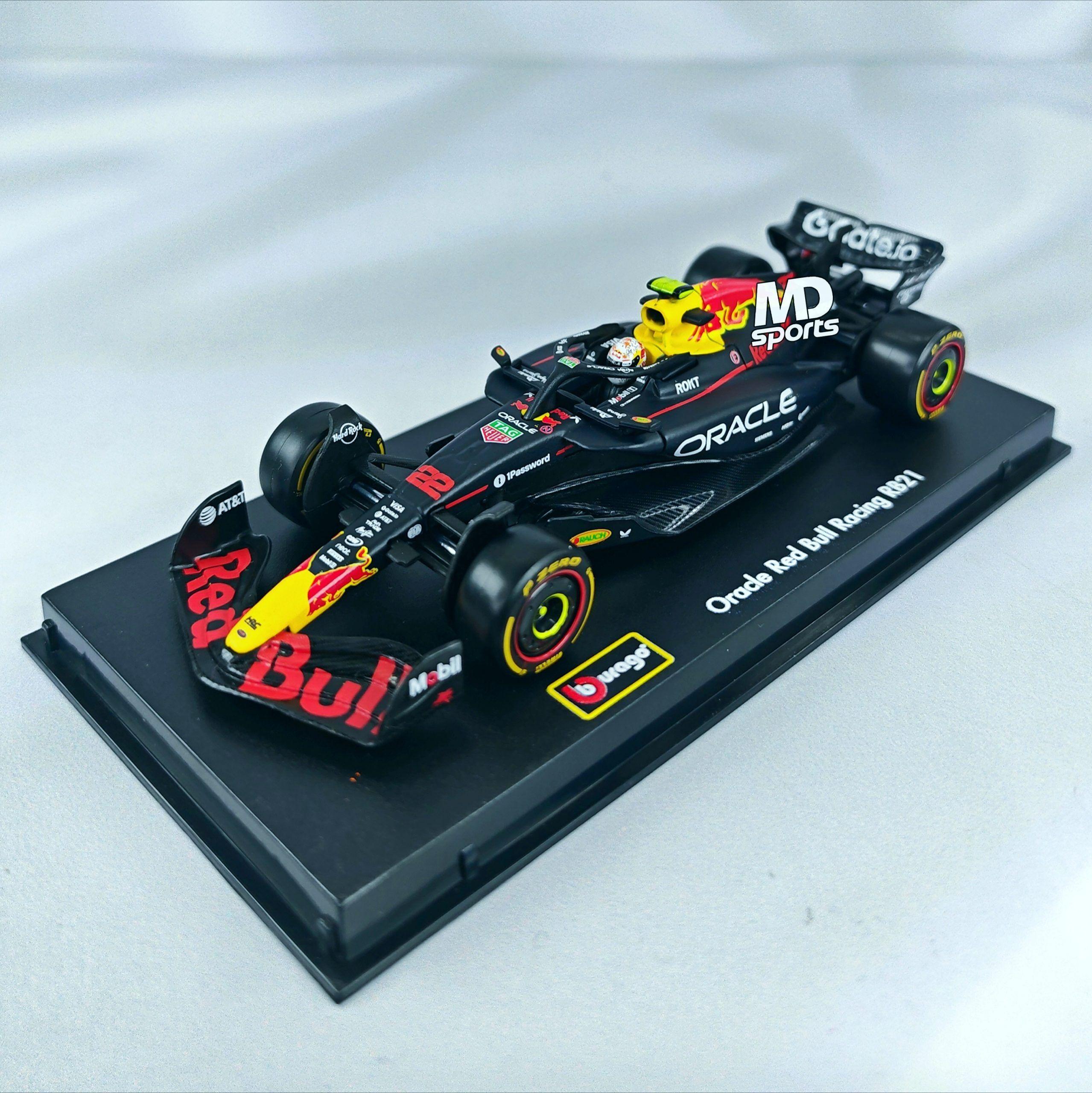 Auto F1RedBull RB21 2025 22 Yuki Tsunoda Caja Acrilica Burago 1 43-3