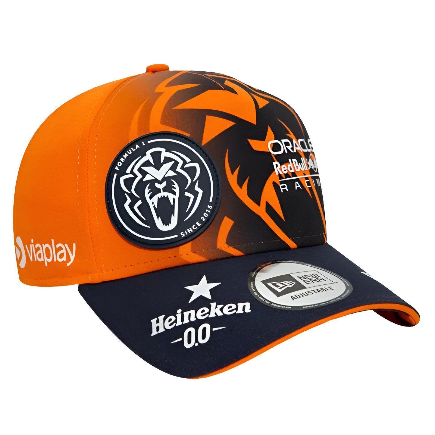 Gorro NEW ERA Oficial Oracle Redbull Racing Max Verstappen Leon 2024-0