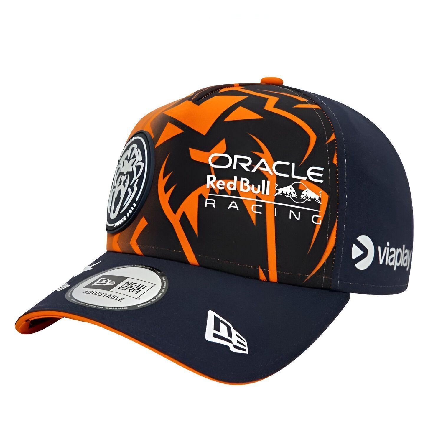 Gorro NEW ERA Oficial Oracle Redbull Racing Max Verstappen Leon 2024-1