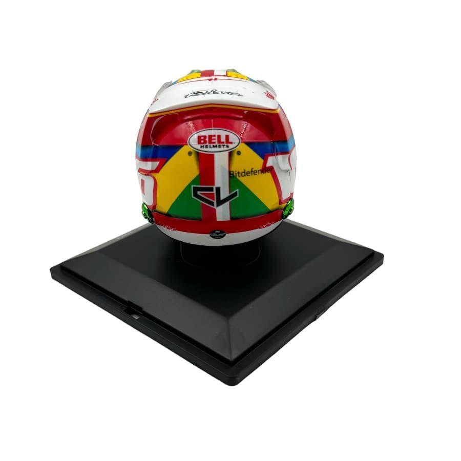 Casco Formula 1 Charles Leclerc Ferrari GP Brasil 2022 Spark 1 5-2