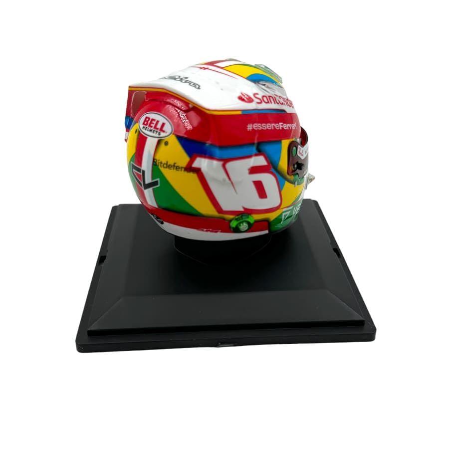 Casco Formula 1 Charles Leclerc Ferrari GP Brasil 2022 Spark 1 5-3