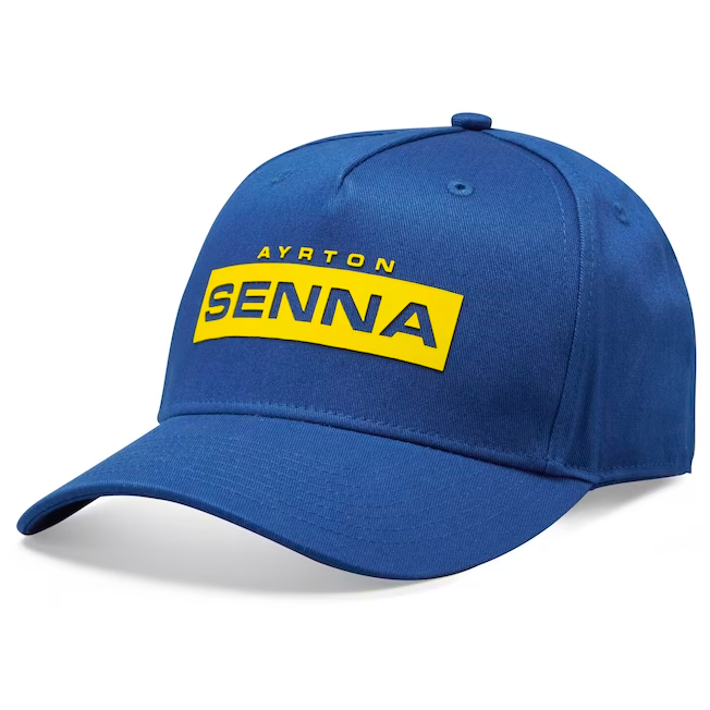 Gorro Jockey Oficial Formula 1 Ayrton Senna Colección Basic-0