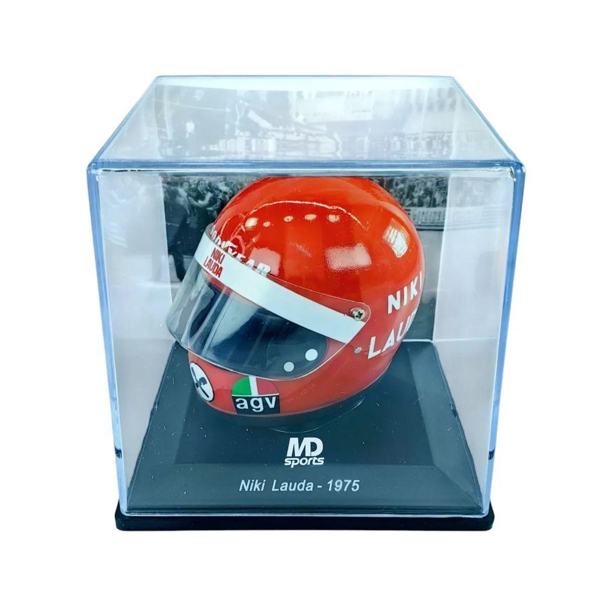 Casco Formula 1 Niki Lauda Ferrari 1975 Spark 1 5-4