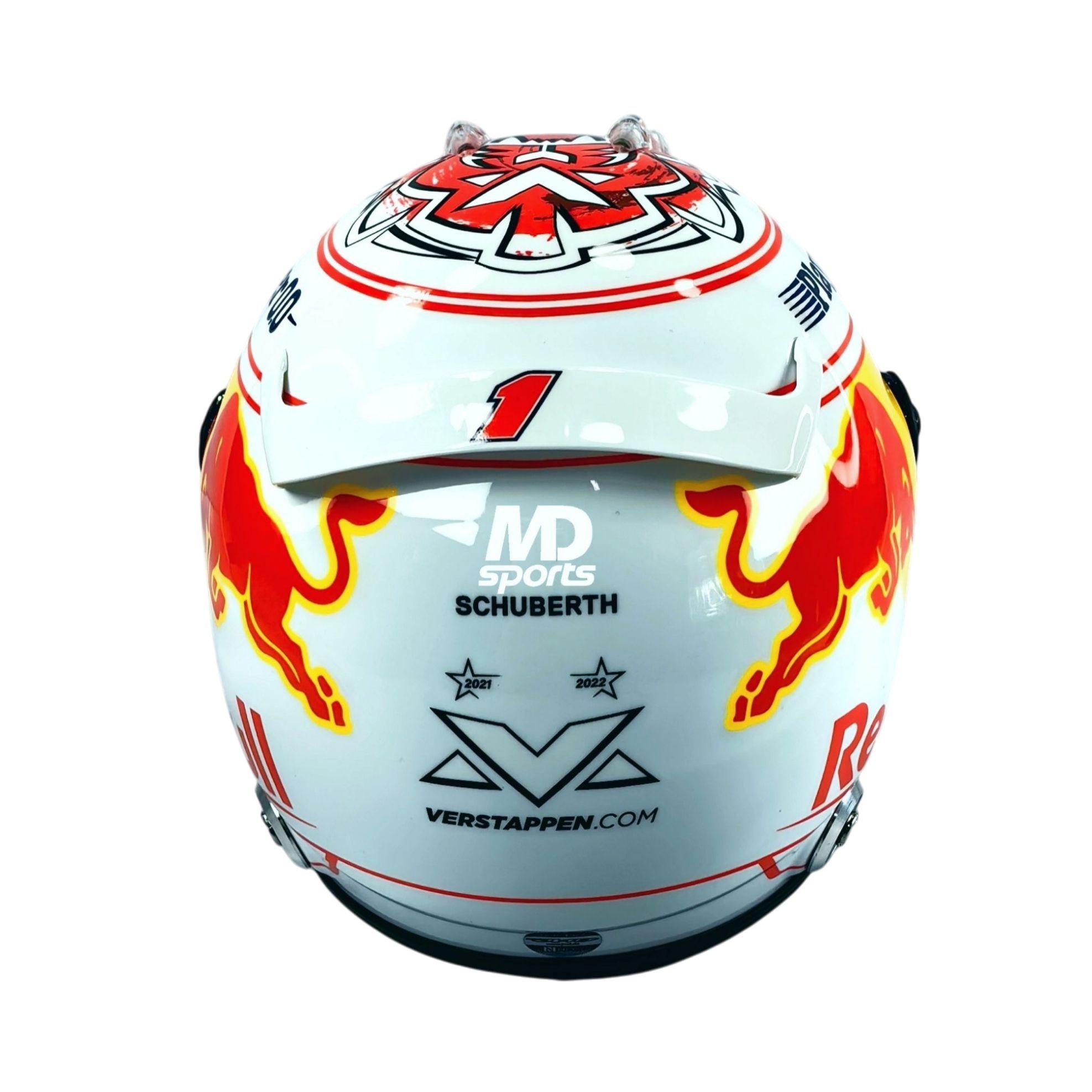Casco Formula 1 Max Verstappen RedBull 2023 GP Japon 1:2-3