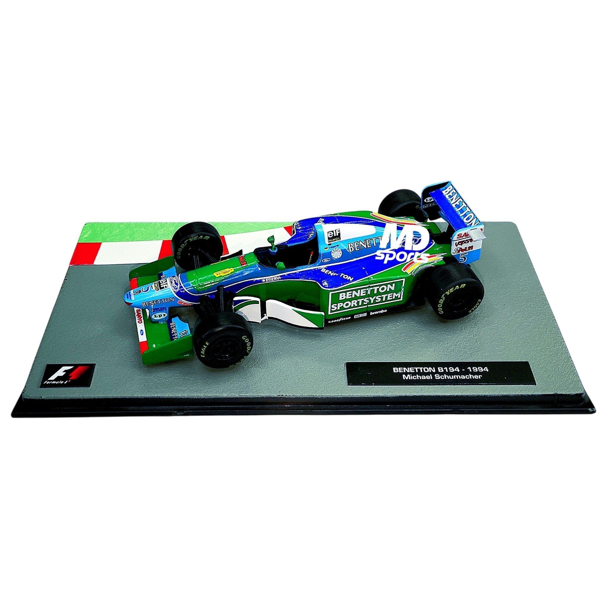 Auto Formula 1 Benetton 1994 #5 Schumacher Caja Acrilic 1:43-1