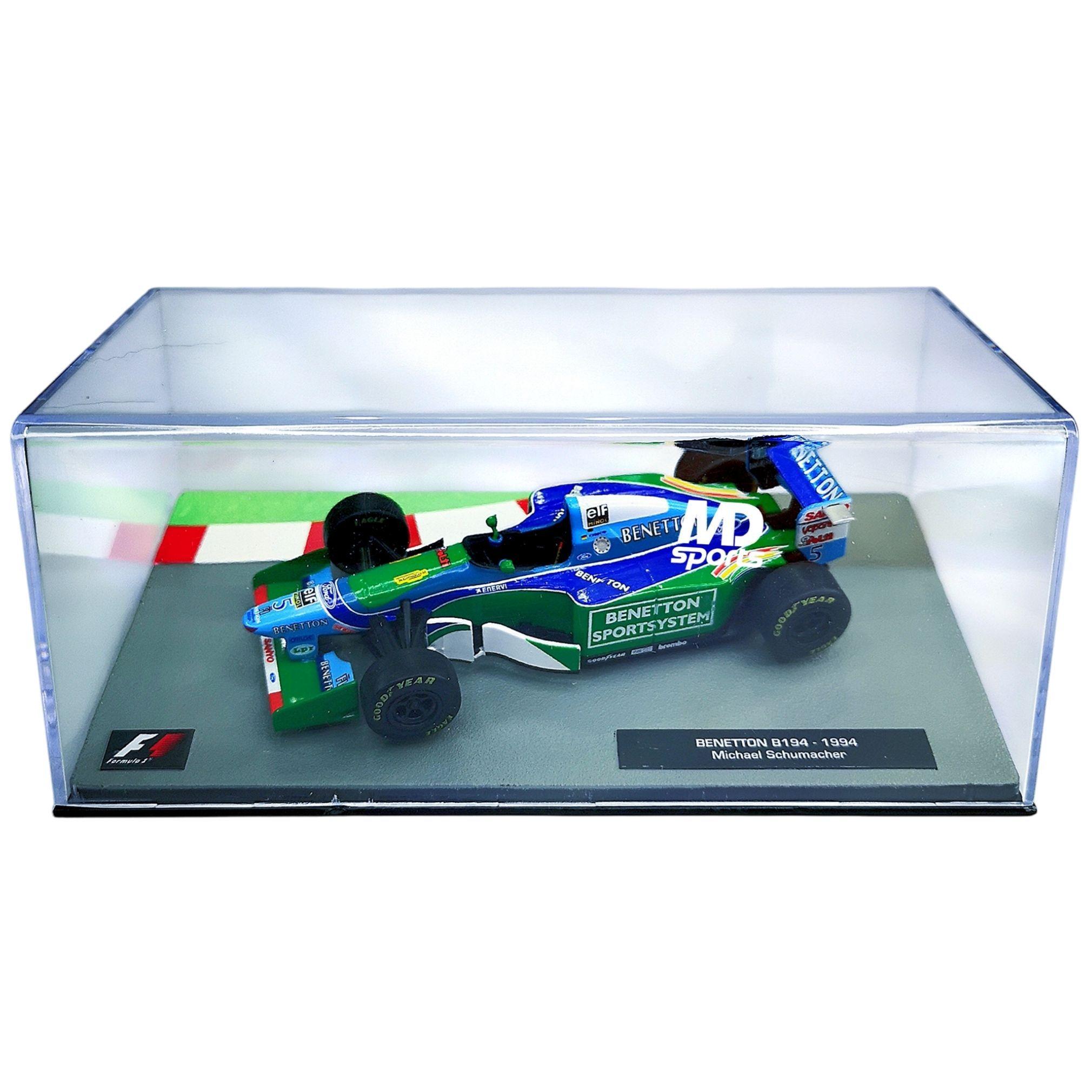 Auto Formula 1 Benetton 1994 #5 Schumacher Caja Acrilic 1:43-2