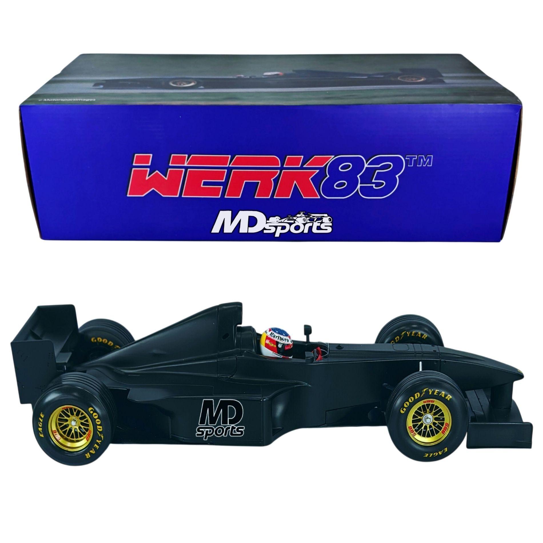 Auto F1 Ferrari F300 Negra Test Fiorano 1998 Michael Schumacher Werk83 1 12-2