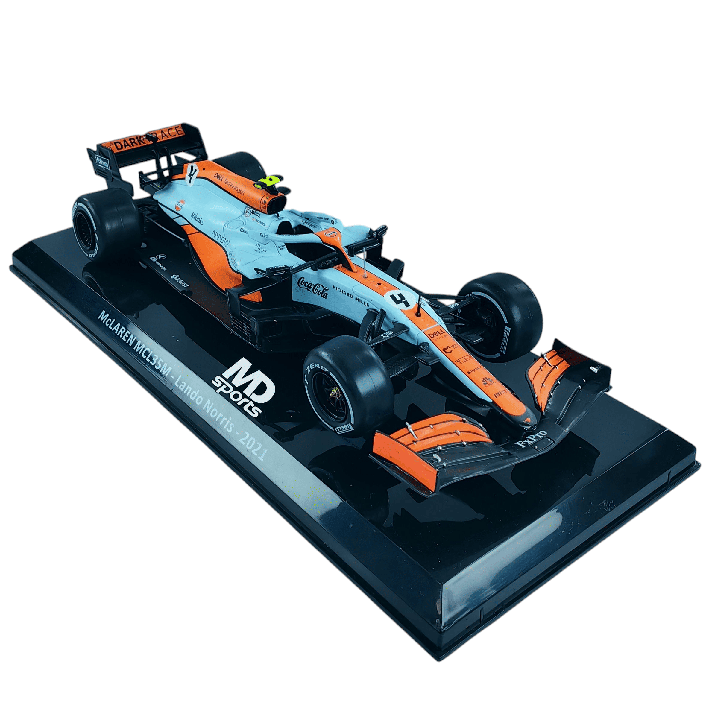 Auto F1 Mclaren MCL35M GP Monaco 2021 4 Lando Norris Caja Normal Premium Collect 1 24-2