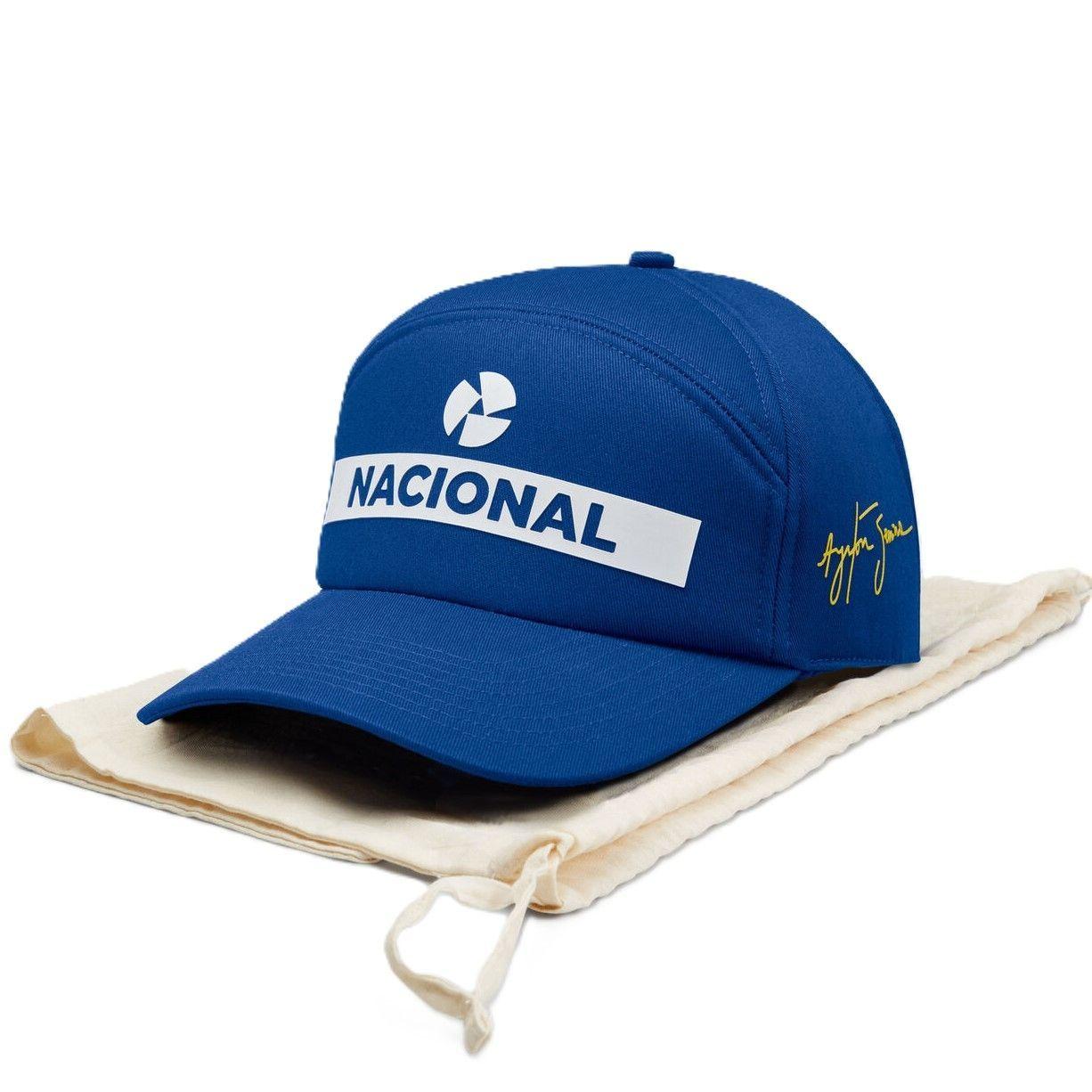 Gorro Jockey Oficial Nacional Ayrton Senna Re-Edición Años 90′-0