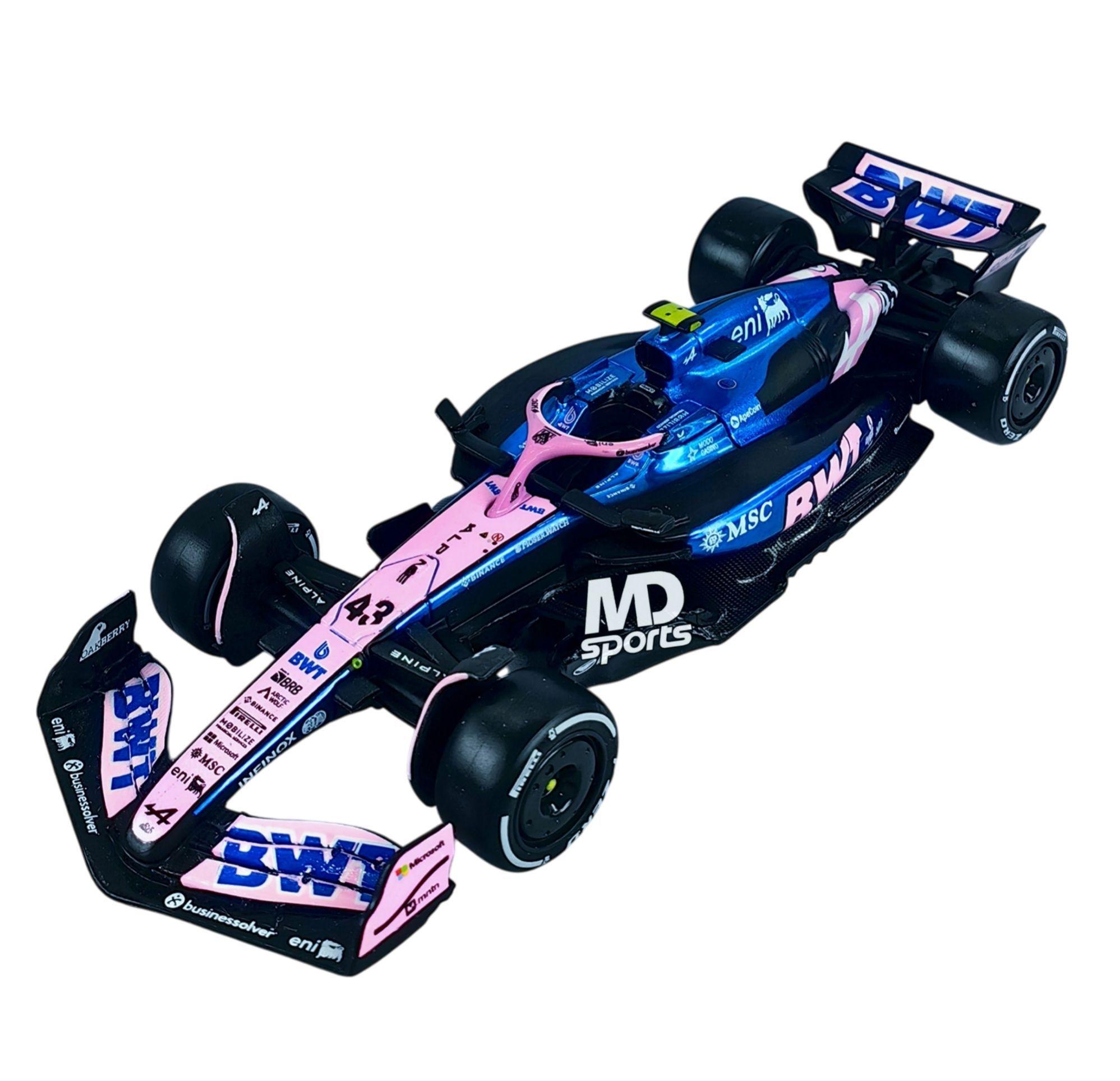 Auto F1 Alpine A525 2025 43 Franco Colapinto Caja Normal Burago 1 43-2